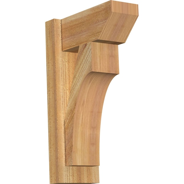 Ekena Millwork Westlake Slat Rough Sawn Outlooker, Western Red Cedar, 6"W x 12"D x 20"H OUT06X12X20WTL06RWR - main